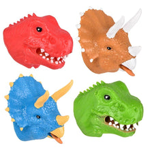 Load image into Gallery viewer, 2" Stretchy Dinosaur Finger Puppet
