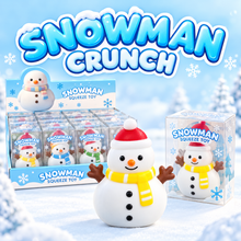 Load image into Gallery viewer, Snowman Crunch ASMR Squishy (Christmas Edition)
