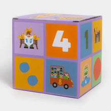 Load image into Gallery viewer, Number Stacking &amp; Nesting Blocks

