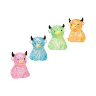 Glitter Highland Cow Squeeze Squishy Stress Relief Toy (1pc)