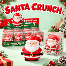 Load image into Gallery viewer, Santa Crunch Squishy (Christmas Edition)
