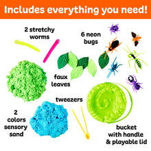 Load image into Gallery viewer, Sensory Adventure Neon Bugs - Big Fun in a Small Bucket!

