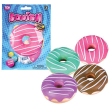 Load image into Gallery viewer, SQUISH DONUT 3" LLB Squishy Toys
