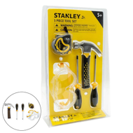 Red Toolbox Stanley Jr. 5-Piece Tool Set