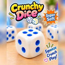 Load image into Gallery viewer, Crunchy Dice ASMR Squishy (Crunchy Squeeze Toy)
