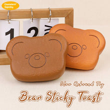 Load image into Gallery viewer, Bear Toast Slow Rise Squishy

