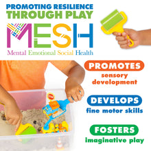Load image into Gallery viewer, Sensory Bin Construction Zone Activity Bin for Kids
