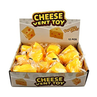 Cheese Wedge Squeeze Squishy Stress Relief Toy