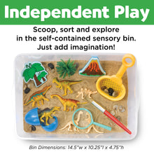 Load image into Gallery viewer, Sensory Bin Dinosaur Dig Activity Bin for Kids
