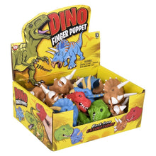 Load image into Gallery viewer, 2" Stretchy Dinosaur Finger Puppet
