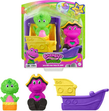 Load image into Gallery viewer, Fisher Price Barney Pirate Ship Water Fun
