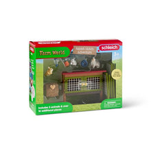 Load image into Gallery viewer, Rabbit Hutch Farm Figurine Toys Play Set
