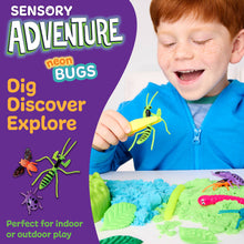 Load image into Gallery viewer, Sensory Adventure Neon Bugs - Big Fun in a Small Bucket!
