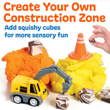 Load image into Gallery viewer, Sensory Mini Play Kit Jar with Cloud Clay: Construction Them
