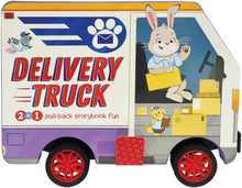 Load image into Gallery viewer, Delivery Truck Pull Back Book
