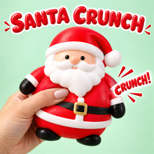 Load image into Gallery viewer, Santa Crunch Squishy (Christmas Edition)
