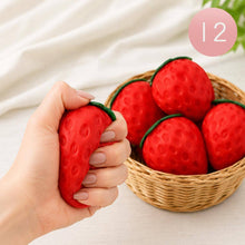 Load image into Gallery viewer, Strawberry Squeeze Squishy Stress Relief Toy
