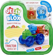 Jelly Blox Tractor Set - Sensory Play Toy for Ages 2+