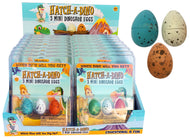 Zorbitz Hatch-A-Dino Mini Dinosaur Eggs 18 pc