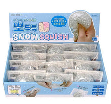 Load image into Gallery viewer, SNOW SQUISH – Clear Jelly Bead Stress Ball
