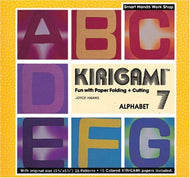 Kirigami fun with paper folding + cutting