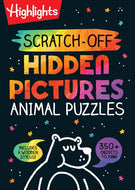 Scratch-Off HP Animal Puzzles