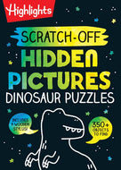 Dinosaur Hidden Pictures Scratch-Off