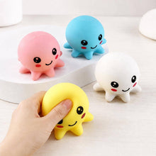 Load image into Gallery viewer, Cute Octopus Squeeze Squishy Stress Relief Toy
