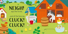 Load image into Gallery viewer, Usborne: Slider Sound Books Moo! - Board Book
