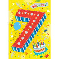 Birthday Card  (Age 7)