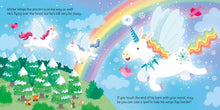 Load image into Gallery viewer, Usborne: Wand Books - Unicorn Magic sound book
