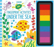 Usborne: Fingerprint Activities Under the Sea - Hardcover