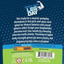 Load image into Gallery viewer, Don't Skip Leg Day Family Card Game
