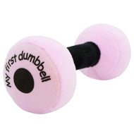 My First Dumbbell Rattle- Pink