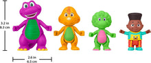 Load image into Gallery viewer, Fisher Price Barney 4pk Figures
