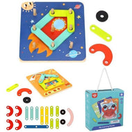 TookyToy - #TH123 - My Learning Puzzle - High End Premium 