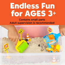 Load image into Gallery viewer, Sensory Bin Construction Zone Activity Bin for Kids

