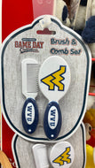 WVU Brush & Comb Set