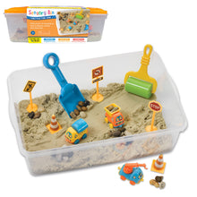 Load image into Gallery viewer, Sensory Bin Construction Zone Activity Bin for Kids
