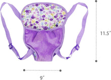 Load image into Gallery viewer, Doll Carrier - Purple
