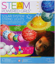 Load image into Gallery viewer, STEAM Powered Girls Solar System String Lights
