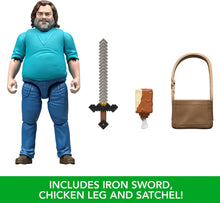 Load image into Gallery viewer, Minecraft Movie Steve 4" Action Figure

