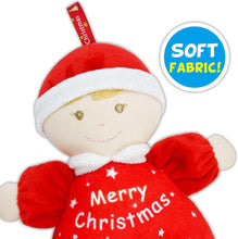 Load image into Gallery viewer, 9" My First Christmas Doll- Noel
