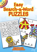 Load image into Gallery viewer, Easy Search-A-Word Puzzles (Dover Little Activity Books) Paperback
