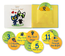 Load image into Gallery viewer, Pete the Kitty’s First Steps: Board Book and Milestone Cards

