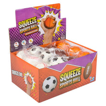 Load image into Gallery viewer, 2.5" SPORTS STRESS BALL
