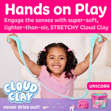 Load image into Gallery viewer, Sensory Mini Play Kit Jar with Cloud Clay: Unicorn Theme
