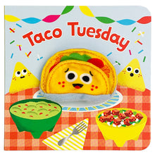 Load image into Gallery viewer, Taco Tuesday Interactive Finger Puppet Board Book
