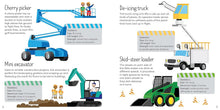 Load image into Gallery viewer, Diggers and Cranes Usborne Book and Jigsaw Puzzle
