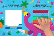 Load image into Gallery viewer, Dino Floors - Children's Touch and Feel Tower Storybook - Sensory Board Book
